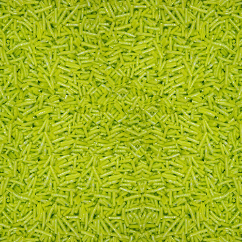Lime Green Vermicelli Sprinkles 90 Gms