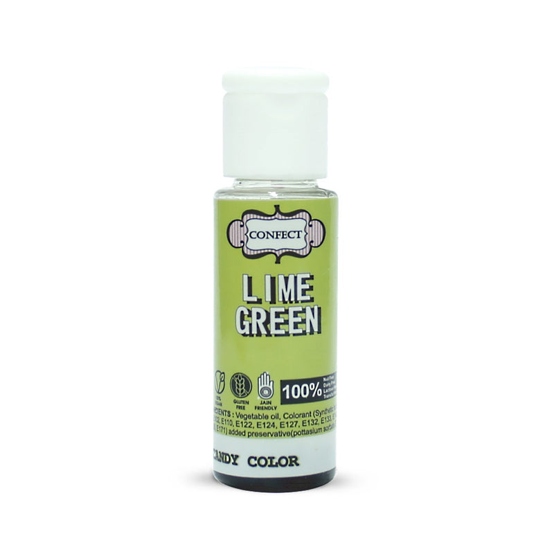 Lime Green | Edible Chocolate Color 25 ml