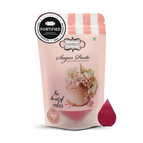 Magenta Fondant | Edible Nutritional Sugarpaste 250 Gm