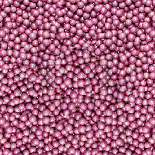 Mauve Disco Balls Sprinkles 6 MM 120 Gms