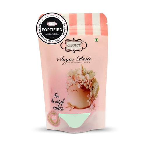 Mint Green Fondant | Edible Nutritional Sugarpaste 250 Gm