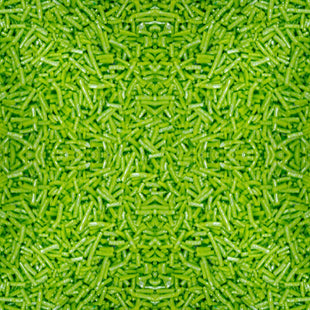 Neon Green Vermicelli Sprinkles 90 Gms