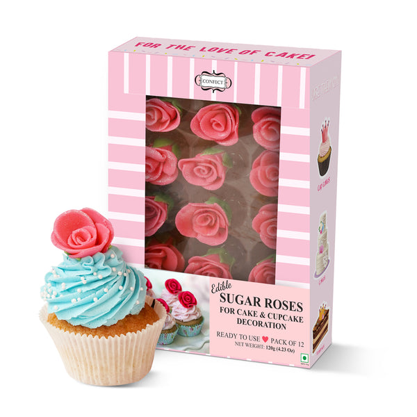 Neon Pink | Edible Sugar Flowers