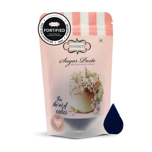 Nightsky Navy Fondant | Edible Nutritional Sugarpaste 250 Gm