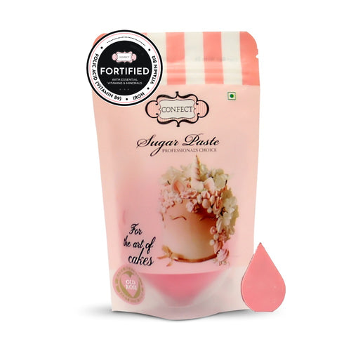 Old Rose Fondant | Edible Nutritional Sugarpaste 250 Gm