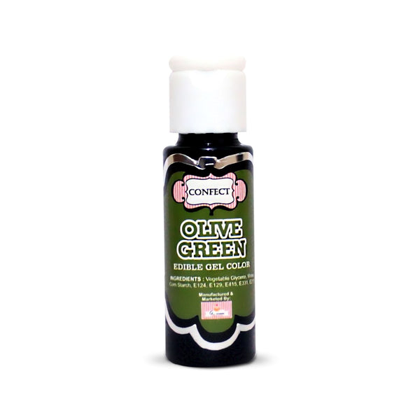 Olive Green | Edible Gel Color 20ml