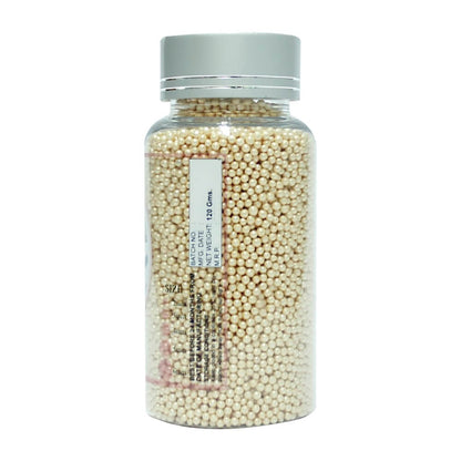 Confect Pearl Disco Balls Sprinkles 2 MM 120 Gms