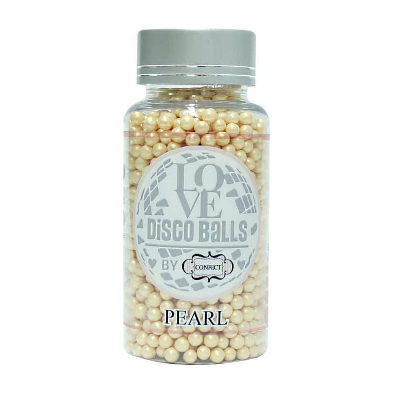 Pearl Disco Balls Sprinkles 3 MM 120 Gms