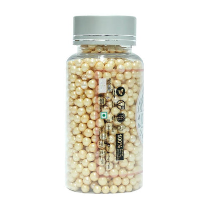 Confect Pearl Disco Balls Sprinkles 5 MM 120 Gms