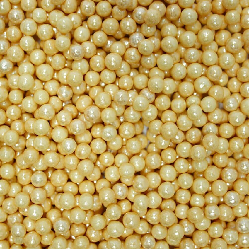 Pearl Disco Balls Sprinkles 6 MM 120 Gms