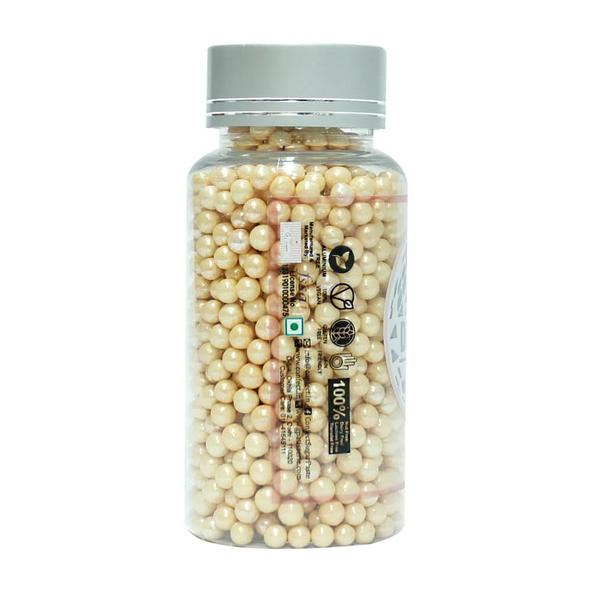 Pearl Disco Balls Sprinkles 6 MM 120 Gms
