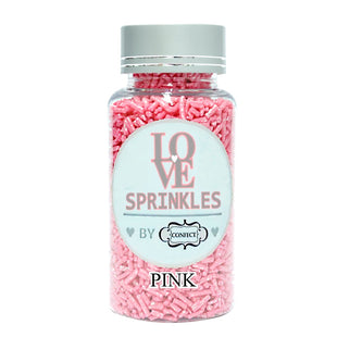 Pink Vermicelli Sprinkles 90 Gms