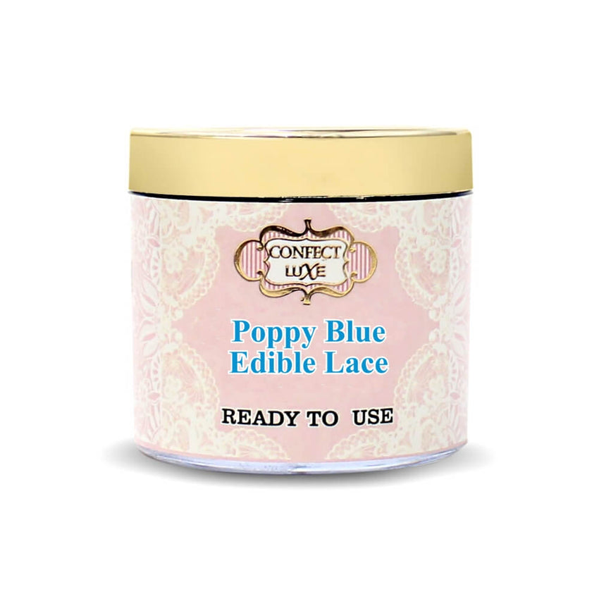 Poppy Blue | Edible Lace 100 Gms