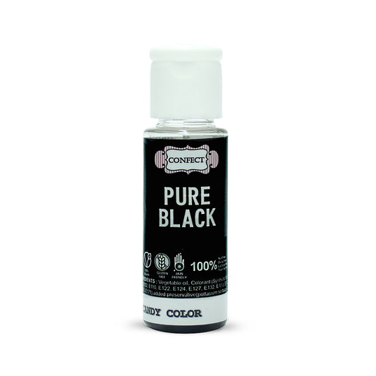 Confect Pure Black Candy Color25 ml
