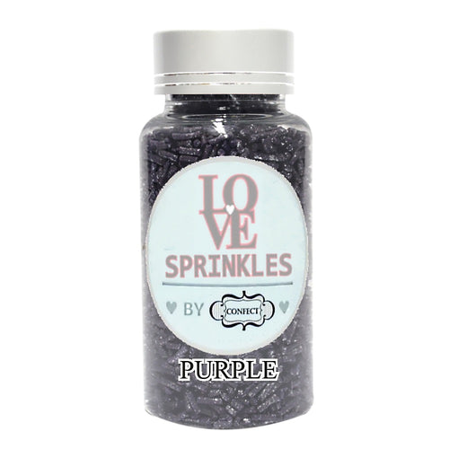 Purple Vermicelli Sprinkles 90 Gms