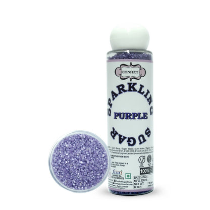 Confect Purple Sparkling Sugar 100 gms