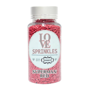 Red Vermicelli Sprinkles 90 Gms