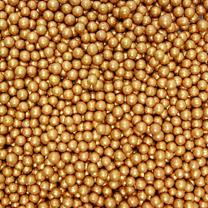 Confect Rose Gold Disco Balls Sprinkles 3 MM 120 Gms