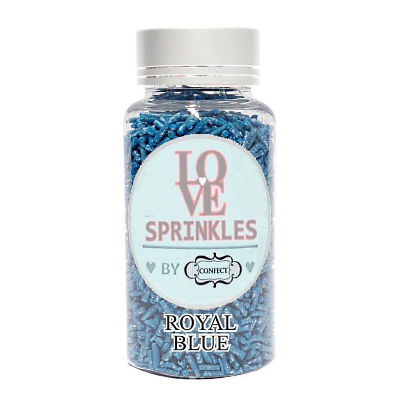 Royal Blue Vermicelli Sprinkles 90 Gms