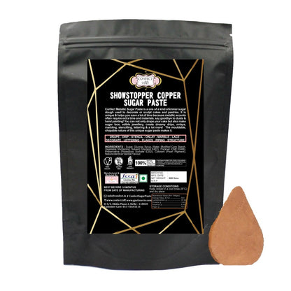 Showstopper Copper Metallic Sugar Paste 1 Kg