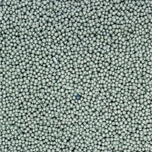 Silver Disco Balls Sprinkles 2 MM 120 Gms
