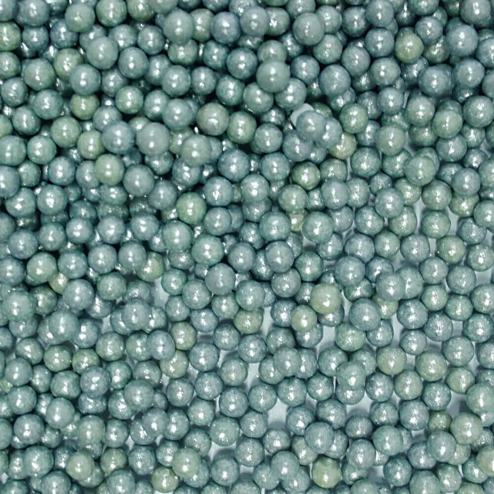 Confect Silver Disco Balls Sprinkles 5 MM 120 Gms
