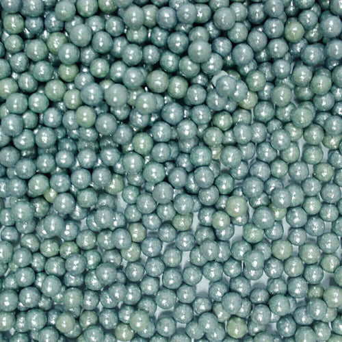 Silver Disco Balls Sprinkles 6 MM 120 Gms