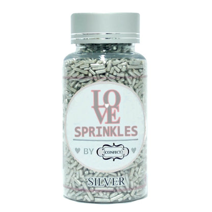 Confect Silver Vermicelli Sprinkles 100 Gms