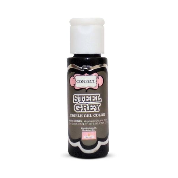 Steel Grey | Edible Gel Color 20ml