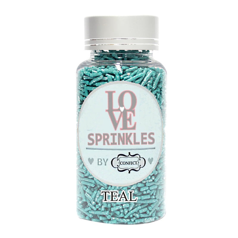 Teal Vermicelli Sprinkles 90 Gms