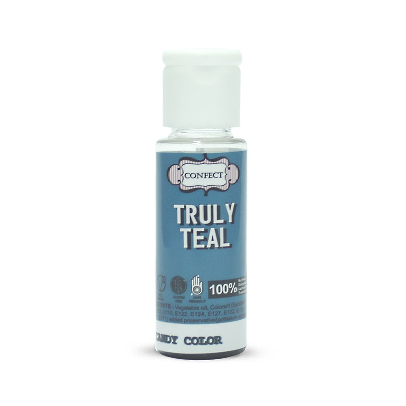 Truly Teal | Edible Chocolate Color 25 ml
