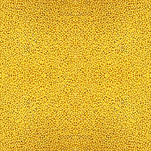 Yellow Disco Balls Sprinkles 2 MM 120 Gms