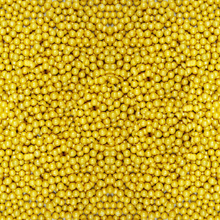 Yellow Disco Balls Sprinkles 4 MM 120 Gms