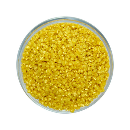 Confect Yellow Sparkling Sugar 100 gms